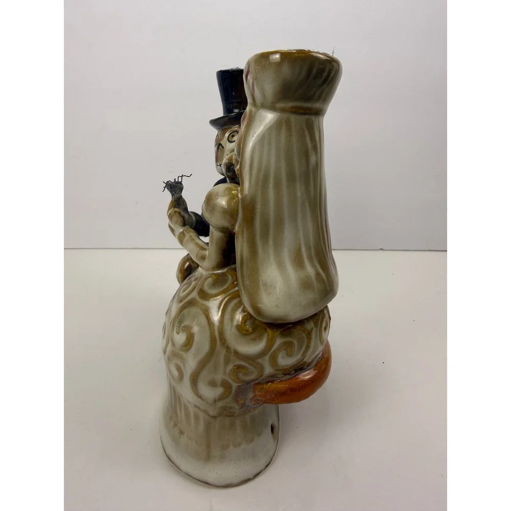 Yankee Candle Boney Bunch 2011 After Party Skeleton Couple taper candle holders